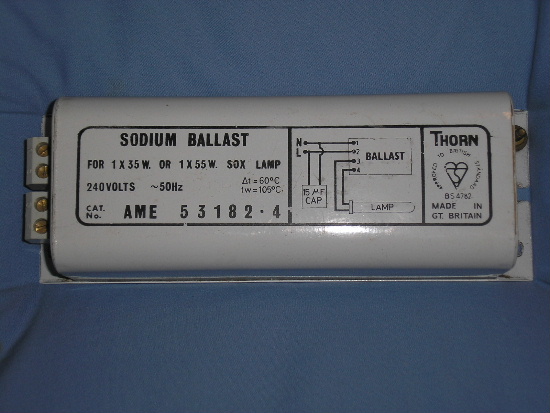 Low pressure deals sodium ballast